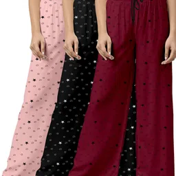 priyanka fashion Pack of 2 Women Pyjama-picture-19