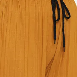 al-hudooms Pack of 2 Women Relaxed Yellow, Green Lycra Blend Trousers image 5