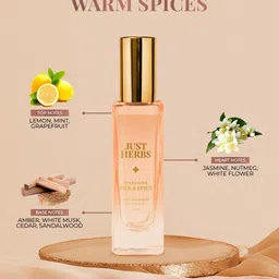 Just Herbs Energising Silk & Spice Longwearing Eau De Parfum - 20 ml image 3