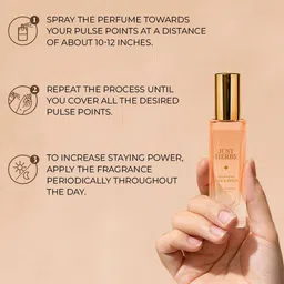 Just Herbs Energising Silk & Spice Longwearing Eau De Parfum - 20 ml image 5