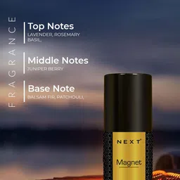 NEXT CARE Set Of 2 True Blue & Magnet Long Lasting Eau De Parfum- 60 ml & 10 ml image 2