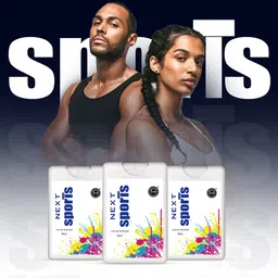 NEXT CARE Set Of 5 Sports Long Lasting Eau De Parfum- 20 ml Each image 2