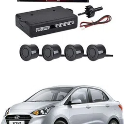 rkpsp Increased Safety for passengers Car Black Parking Sensor LED Display/4 Parking Sensors Alarm Kit For Xcent Parking Sensor-picture-22