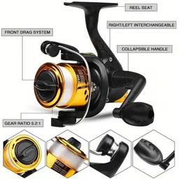 spred Fishing set comlete kit euttk Multicolor Fishing Rod image 2