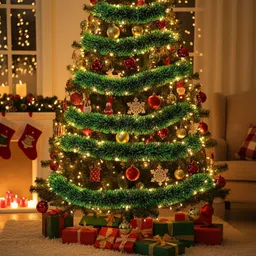 brijsun Fir 153 cm (5.02 ft) Artificial Christmas Tree image 3