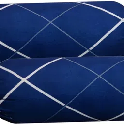 gkm Round Bolster Microfibre Stripes Bolster Pack of 2 image 1