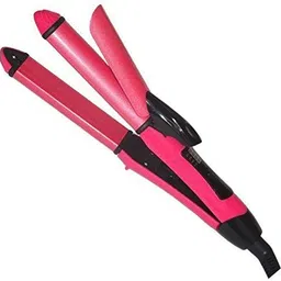 MOHAK 2 In 1 Hair Straightener And Curler For Women With Ceramic Plate Electric Hair Curler-image-39