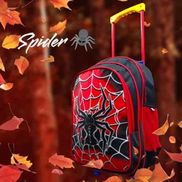 SPIDER School Kids Trolley Bag Waterproof Trolley ( 40 L ) 18 INCH Waterproof Trolley-image-24