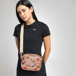 puma Women Orange Sling Bag image 2