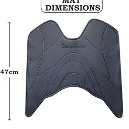 uri Anti skId Floor Mat/Foot Mat for Honda Aviator Two Wheeler Mat-picture-48