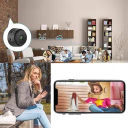 SKY HUB WiFi 1080P Spy Camera Magnetic Hidden Nanny Audio Live Video Security Camera image 4