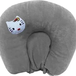 kindar care Mustard Seeds, Microfibre, Cotton Baby Pillow Pack of 1 Smiley image 1