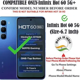 wynhard Flip Cover for Infinix Hot 60 5G+ image 2