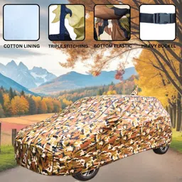 fabzex Toyota Glanza, Glanza G, Glanza G Hybrid, Glanza G CVT Petrol, Glanza G Petrol, Glanza V, Glanza V CVT, Glanza V CVT Petrol, Glanza V Petrol Body Cover image 4