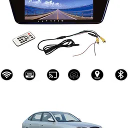 maties 7inch Rearview LED Monito Full HD With USB/TF Card/Remote Control-84 Black LED-picture-12