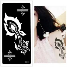 bittu creation MENDI_F294 MENDI_F294 Hand Mehndi Stencil Stencil-picture-32