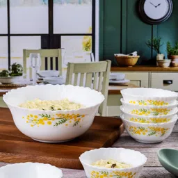 cello Opalware Dessert Bowl Glass Pudding Bowl Set image 5