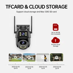 SROPX SIM Card CCTV Camera | 4G Support | HD View | Night & Day Vision Security Camera image 2