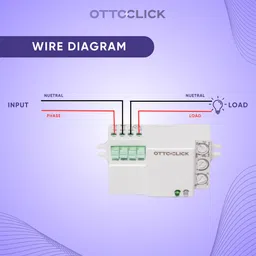 OTTOCLICK Microwave motion sensor 360D Occupancy motion detector compact size Smart Switch image 4
