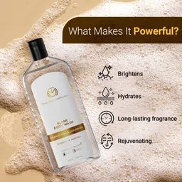 the man company Blanc Perfumed Body Wash for Men with Orange Peel & Liquorice image 3