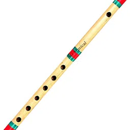 sg musical Bamboo Bansuri Right Hand G Scale 6 Hole 18 Inch Bamboo Flute-picture-17