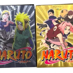 woyr 110 PC Golden and Black Foil Naruto Itachi Sasuke Playing Card Game|Naruto Cards-picture-10