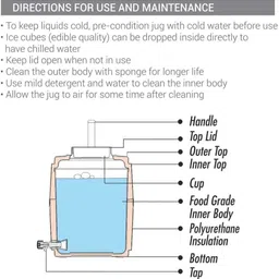 auqa 20 Litre Cool / Chilled Water Bottled Water Dispenser image 4