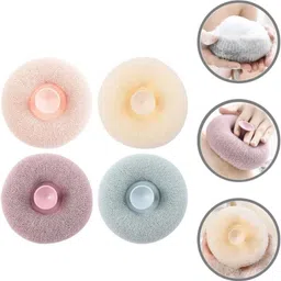 Bath Sponge Body Scrubber Mesh Loofah - Exfoliator massager for Women Men-image-1