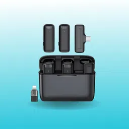 guggu J13 Wireless Microphone, Noise Reduction Lapel Mic For Vlogging and YouTubeB453 Microphone-picture-46