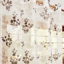 homify creation 152 cm (5 ft) Tissue Transparent Window Curtain Single Curtain-picture-26