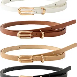 maycreate Women Casual Black Artificial Leather Belt-picture-25