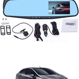 lovmoto Universal For Car Dual Lens Dvr Dash Camera 4.3inch Rearview Mirror For Fie-sta Universal For Car Dual Lens Dvr Dash Camera 4.3inch Rearview Mirror For Fie-sta Parking Sensor-picture-15