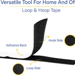 welpro 25MM 5MTR SELF ADHESIVE TAPE FOR SEWING CRAFT CLOTHES Sew-on Velcro-picture-20