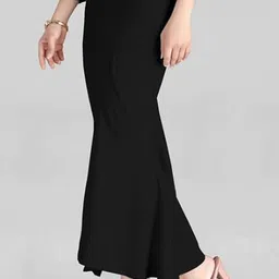 HITESH ENTERPRISE PETTICOAT BLACK Polycotton Petticoat image 2