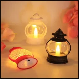 trujve Multicolor Plastic Table Lantern image 4