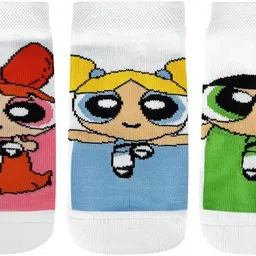 socksxpress Powerpuff Girls Women Printed Low Cut-picture-16