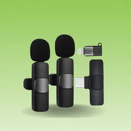 clairbell K9 Dual Wireless Mic WithCollar Microphone for YouTube &Live Voice RecordingJ475 Microphone-picture-32