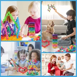 house of common Top StarLinks: Kids' Educational Interlocking Construction Blocks (100+ Pieces) image 4