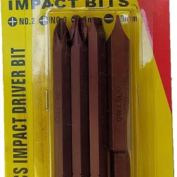 inditrust 4pc Driver Bit set Screwdriver Bit Set Screwdriver Bit Set image 2