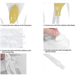 kumijashi Male Urine Bag 1000 Ml Urine Pot image 5