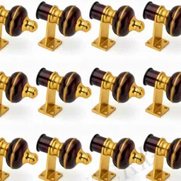 fnk Gold Rod Rail Bracket Metal image 1