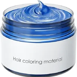 gabbu Temporary Blue Hair Color Wax Washable Hair Color Dye for Men Women , Blue-picture-39