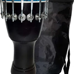 ram musical Black Djembe nut bold With Bag Djembe-picture-40