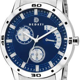 kairova Classic Silver and Multicolor Dial Analog Watch for Men Analog Watch - For Men KRM022_MA_AVOblue image 2