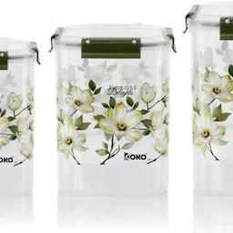 kokoline Plastic Grocery Container - 2800 ml, 4500 ml, 6900 ml-picture-29