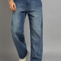 flying machine Men Relaxed Fit Mid Rise Blue Jeans-picture-30