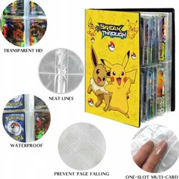 crazybuy Pokemon Card Binder With 120 Space & 50 Sword and Shield 50 Assorted Cards image 4