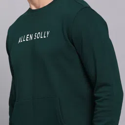 allen solly Men Full Sleeve Solid Sweatshirt image 5