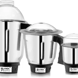 su-mix Heavy Dry Jar, Liquid Jar, Chutney Jar for Mixer Set of 3 (350, 700, 1000 ML) Mixer Juicer Jar-picture-18