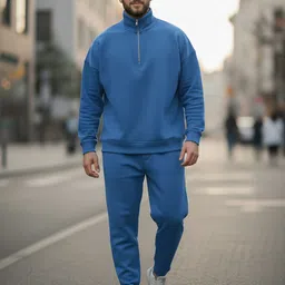 mack jonney Solid Men Track Suit image 1